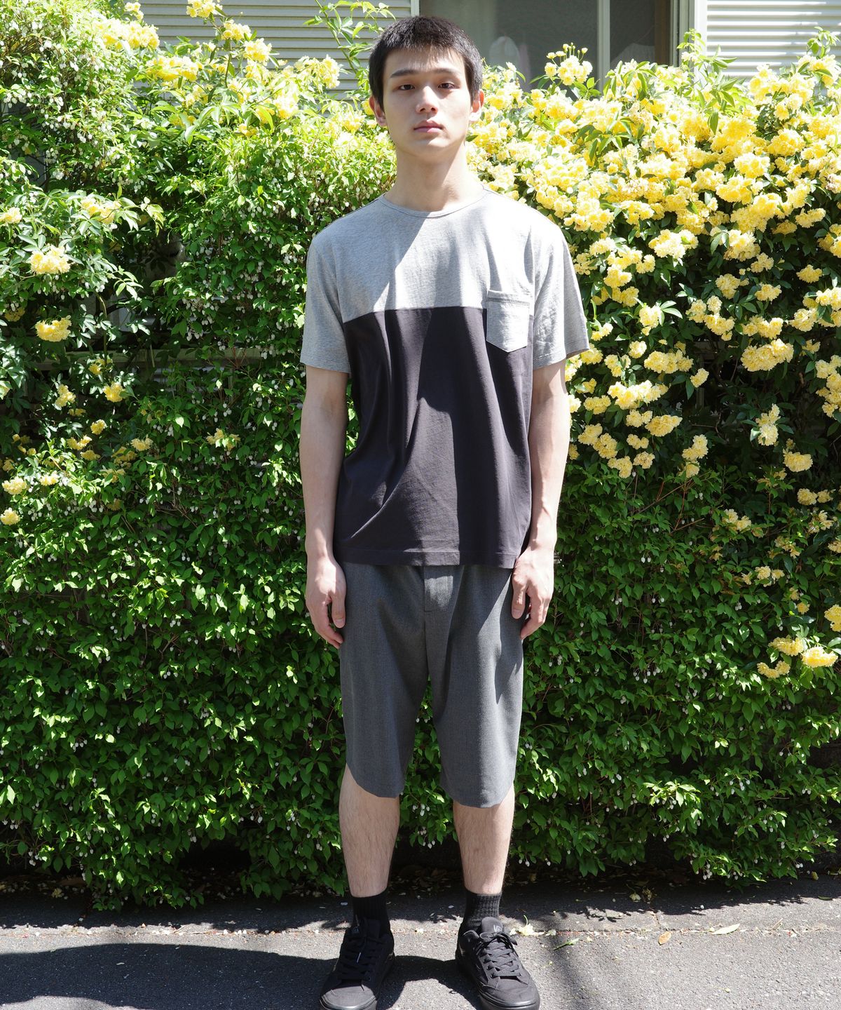 사로스(saros) Saros Half Pocket T -Shirt - Gray(2)