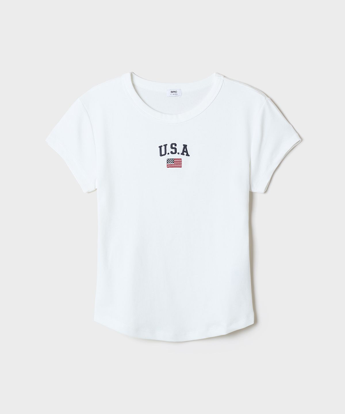 스파오(SPAO) USA 슬림핏 반팔티 (RE)_SPRPG37G53