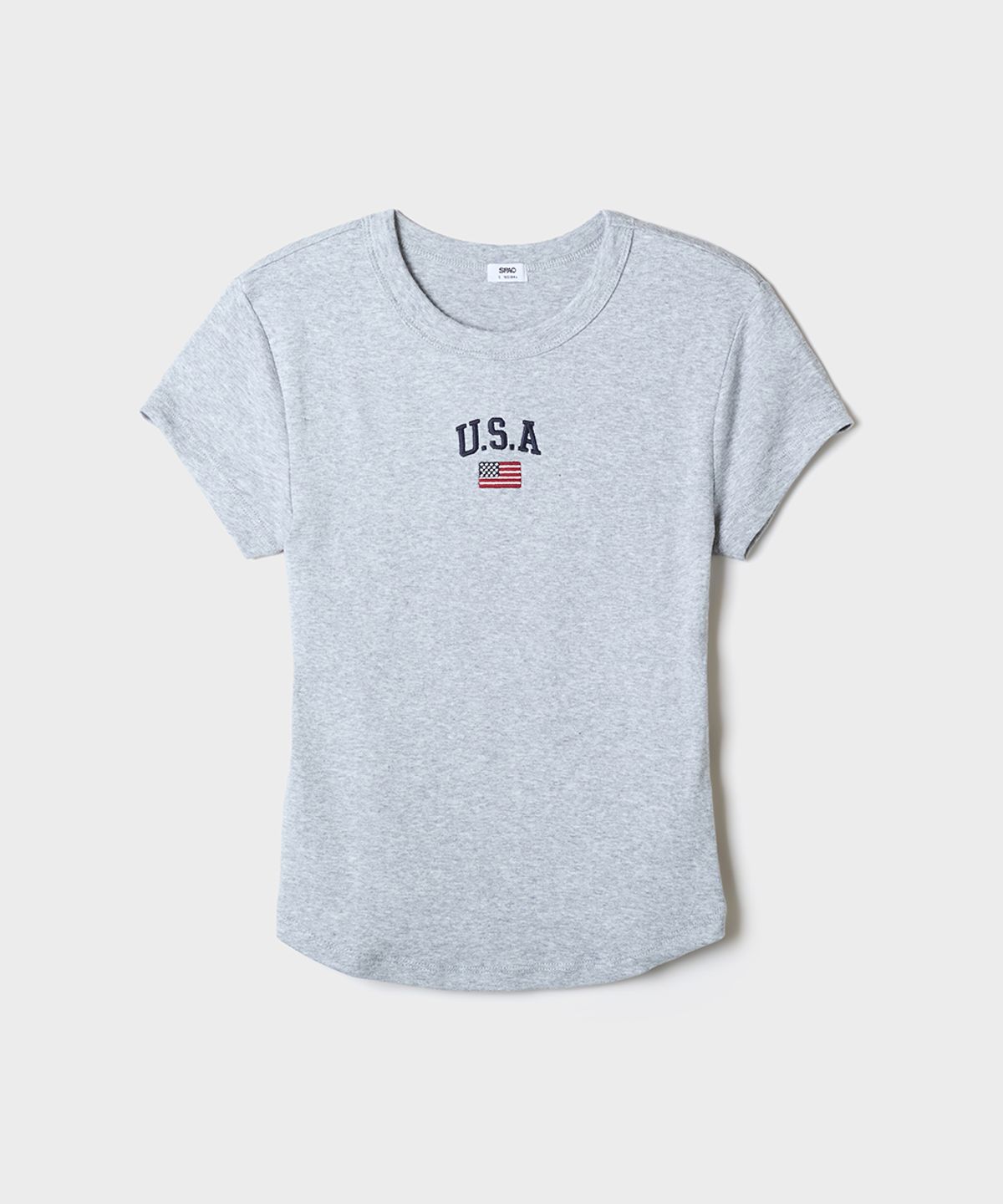 스파오(SPAO) USA 슬림핏 반팔티 (RE)_SPRPG37G53