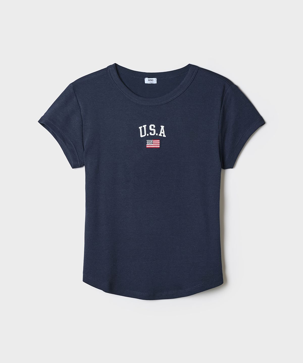 스파오(SPAO) USA 슬림핏 반팔티 (RE)_SPRPG37G53