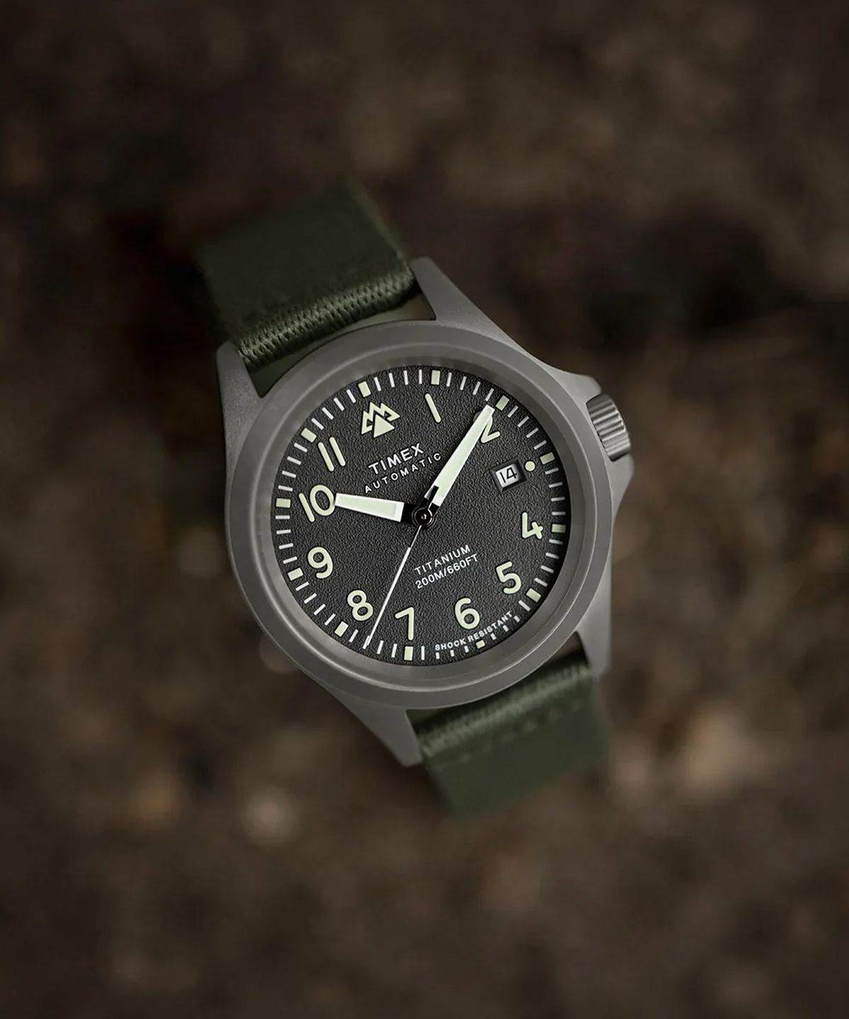 타이맥스(TIMEX) 익스페디션 오토매틱 티타늄시계 41mm