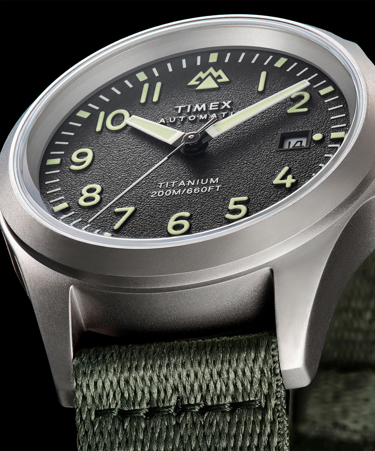 타이맥스(TIMEX) 익스페디션 오토매틱 티타늄시계 41mm