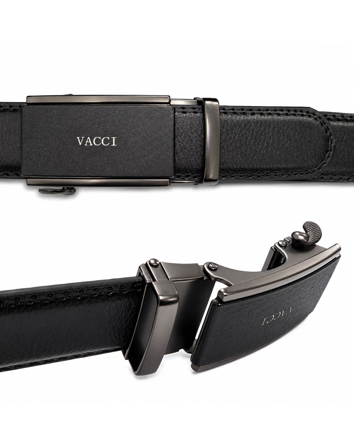 바찌(VACCI) 남성 정장 자동 벨트버클 미니멀 라인 버클 VC25BT02