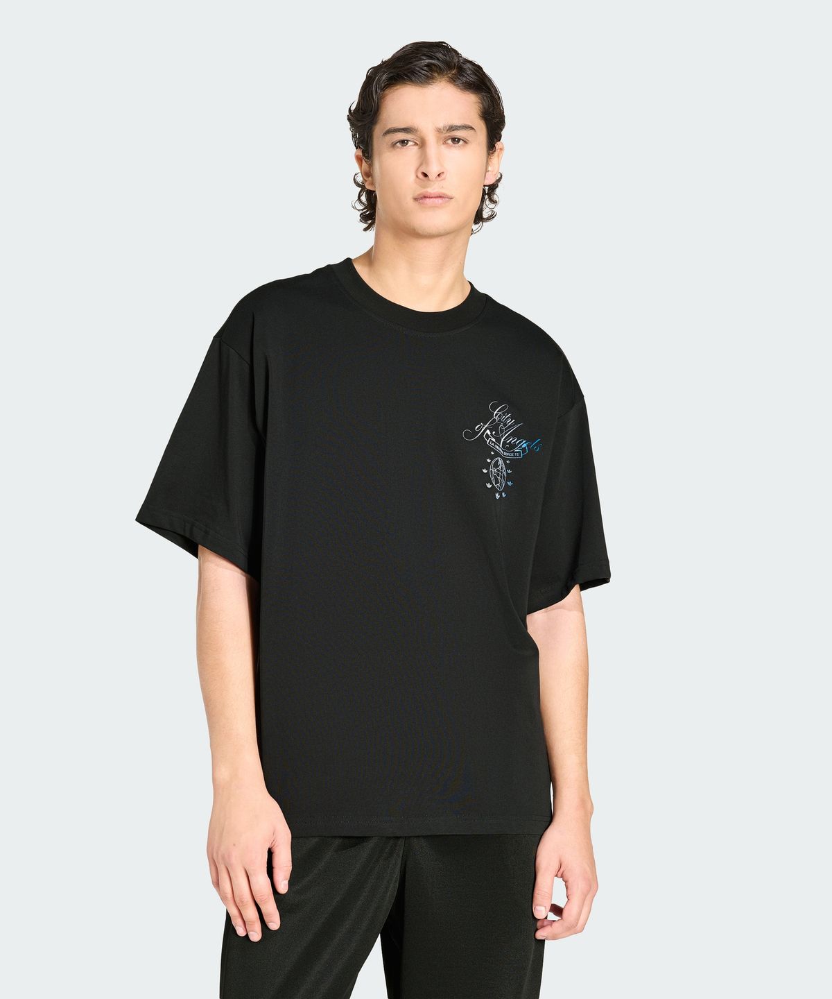 아디다스(ADIDAS) FIFA World Cup 26™ 호스트 시티 로스엔젤레스 티셔츠 - 블랙 / KD8305