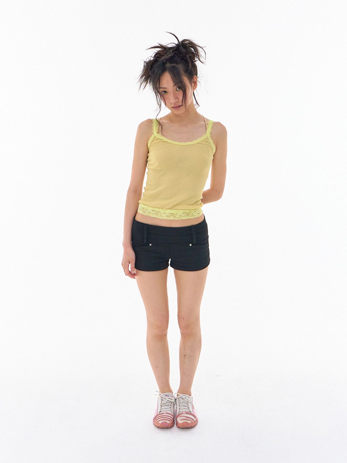 익스파이어드걸(EXPIRED GIRL) [2nd] Jellybean Lace Tank Lemonade