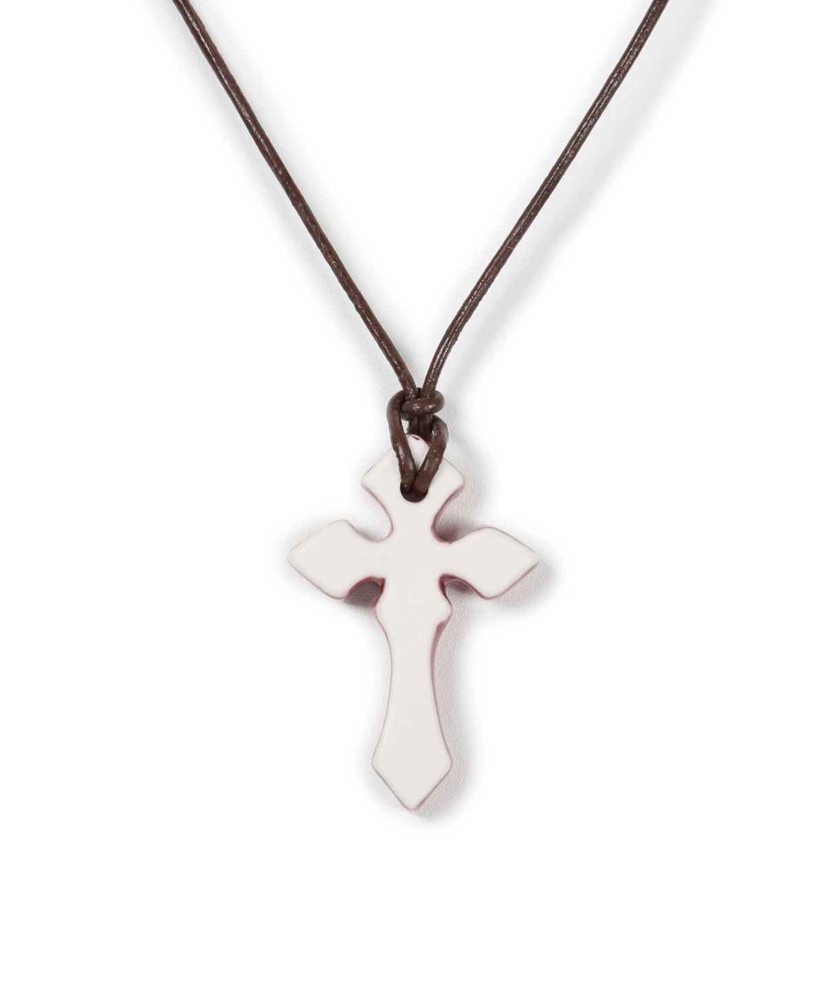 아캄(AAKAM) Ceramic CROS2 Necklace (Red)