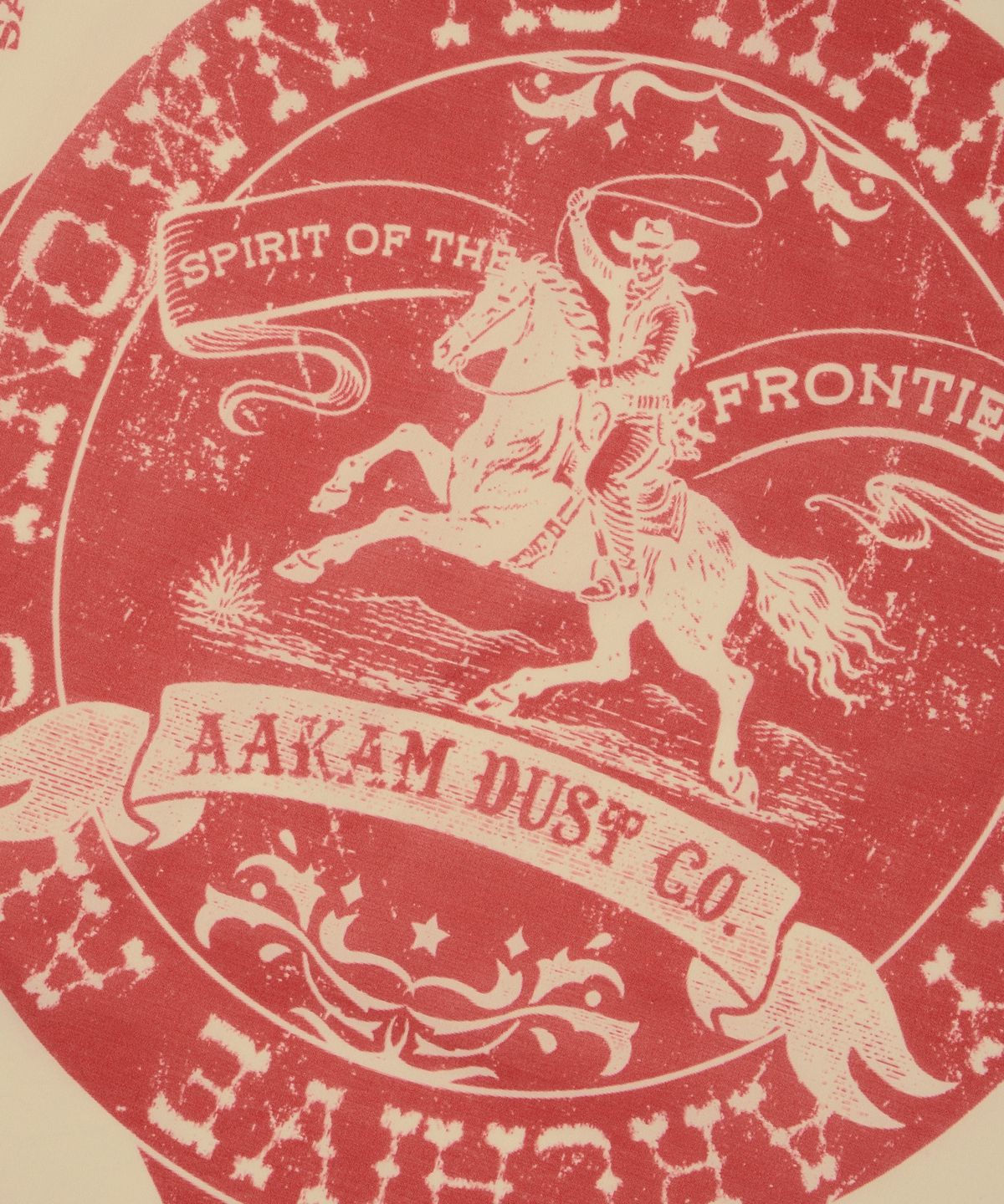아캄(AAKAM) Western Signature Bandana (Ivory)
