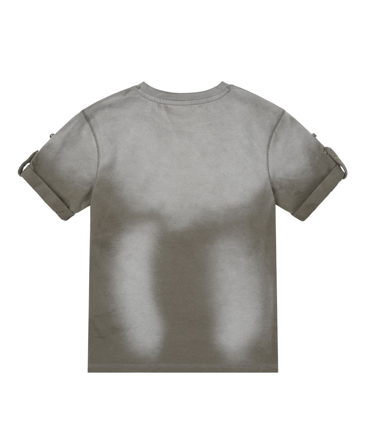 아캄(AAKAM) Dirty Mist Roll-up Half Top (Khaki)