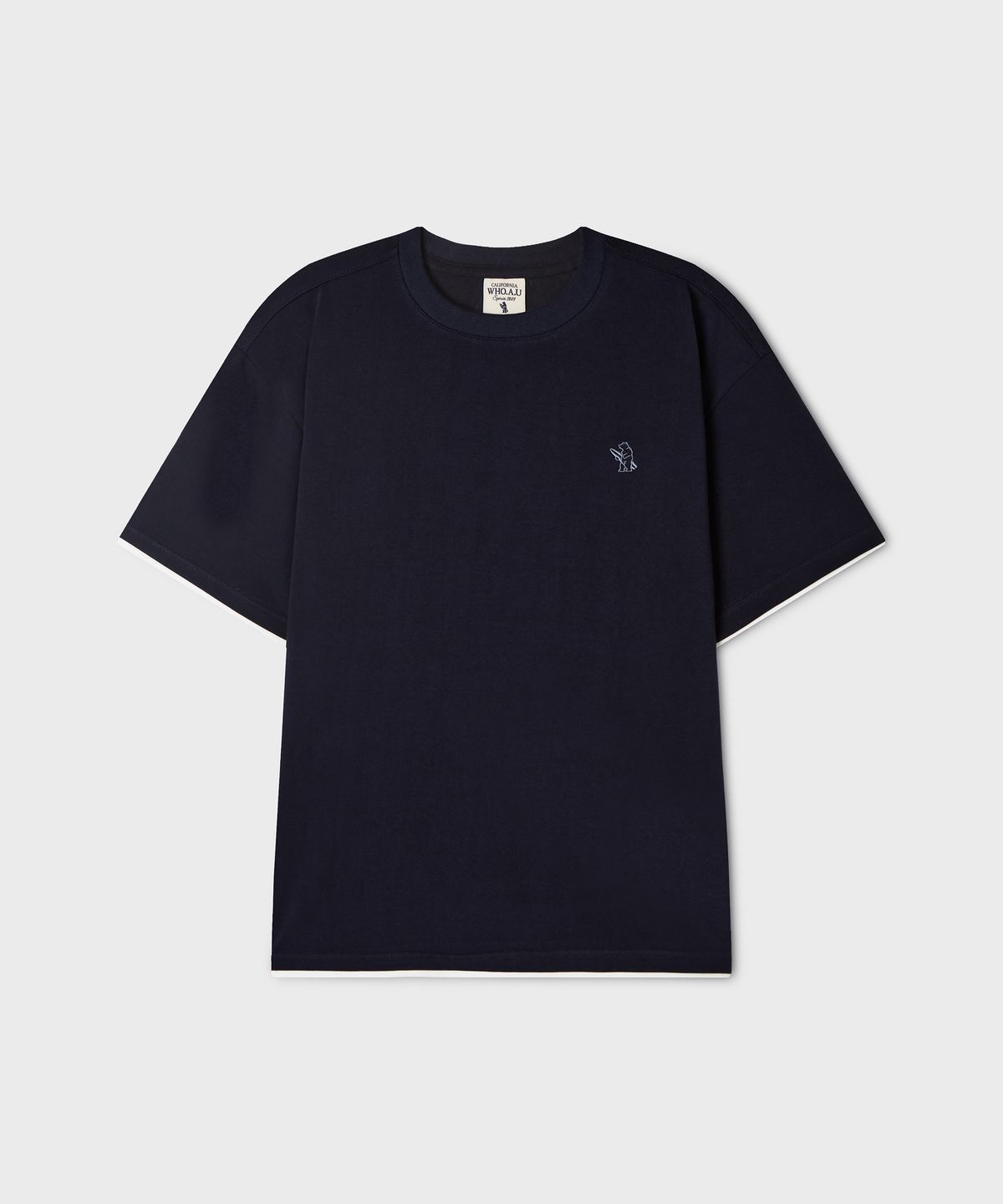 후아유(WHO.A.U) Layered Short Sleeve T-shirt / WHRAG3785U