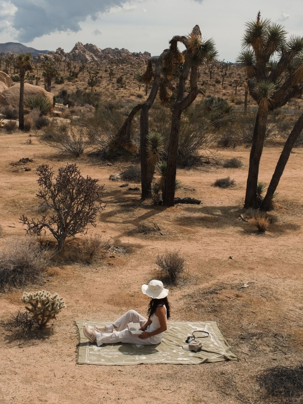 멧앤멜(MATT AND MEL) [블랭킷] Joshua Tree - Olive