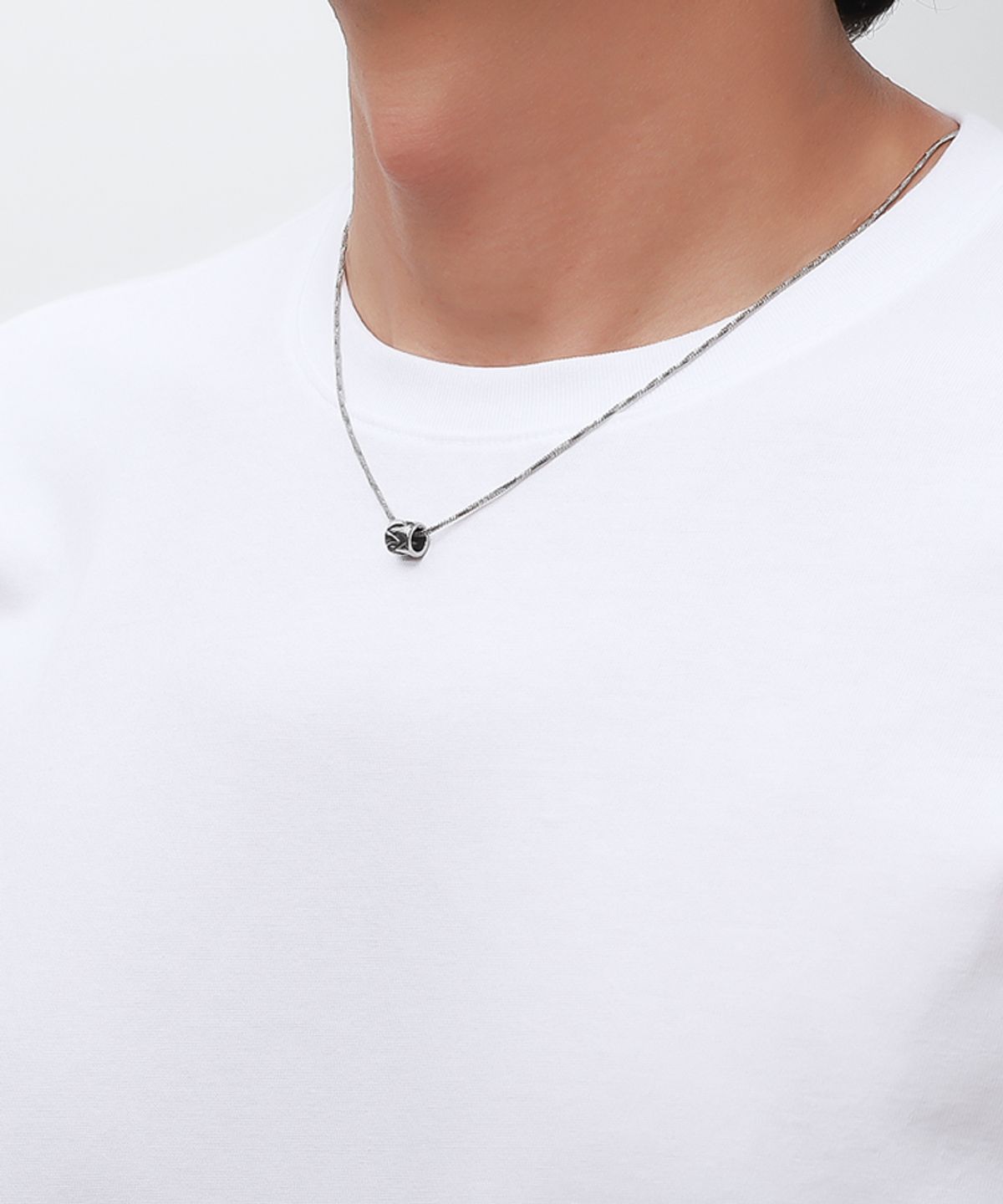 블랑시에르(BLANCIER) 오블리크 BM267N1296 빈티지 펜던트 남자 여자 목걸이