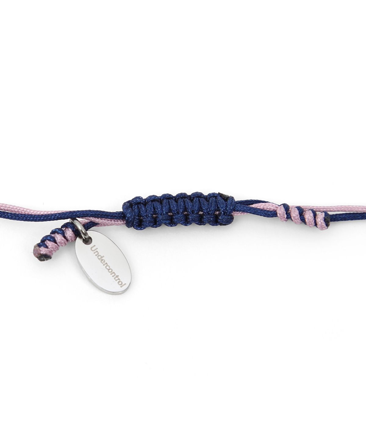 언더컨트롤(UNDERCONTROL) 컬러풀 원석 비즈 장식 사이즈 조절 캐주얼 팔찌 COLOR STONE / BEADS BRACELET / P NAVY