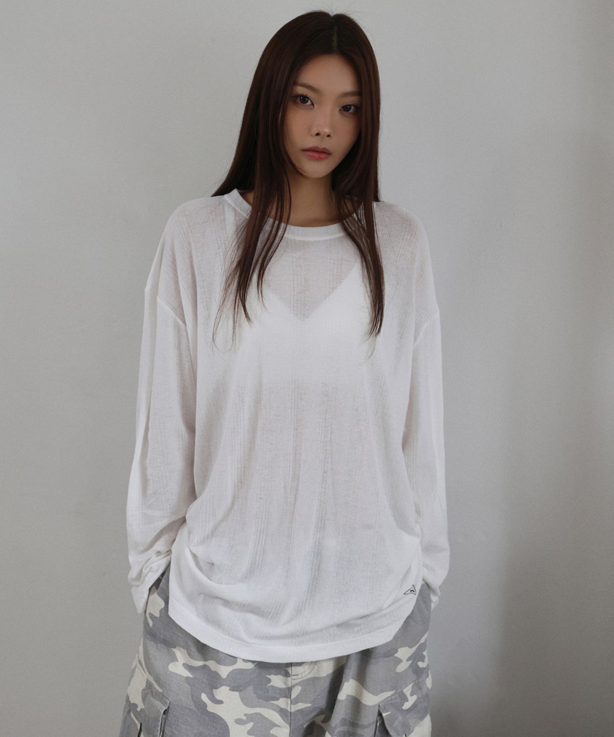 랑거(LANGER) [PLC] flow long sleeve t-shirt_4Colors