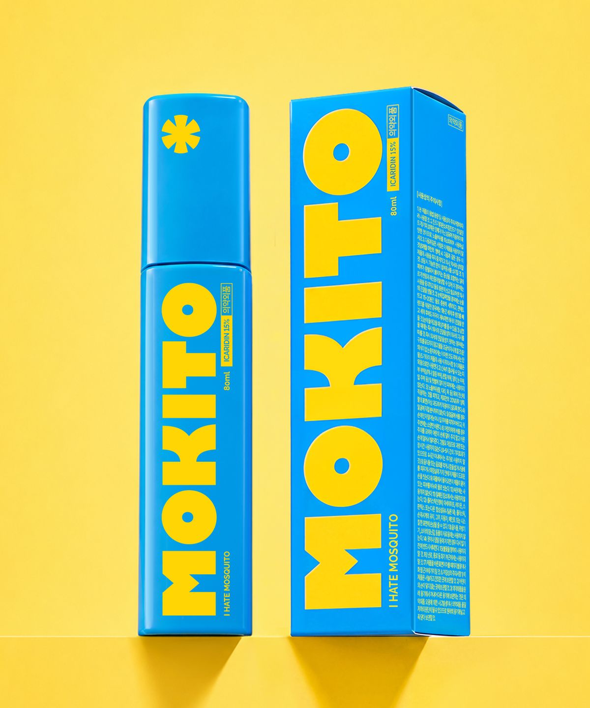 모키토(MOKITO) 모키토 모기 기피제 스프레이 라벤더향 80ml  이카리딘 15%