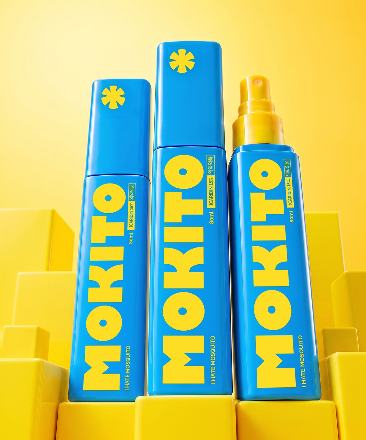 모키토(MOKITO) 모키토 모기 기피제 스프레이 라벤더향 80ml  이카리딘 15%