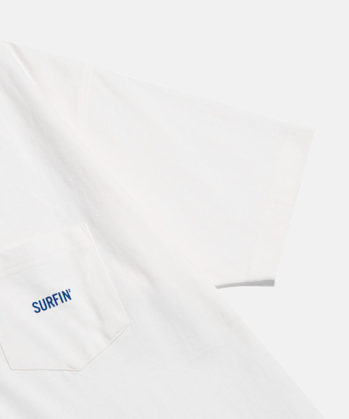 에스피오나지(ESPIONAGE) (Standard Fit) Surfin Pocket Tee Off White