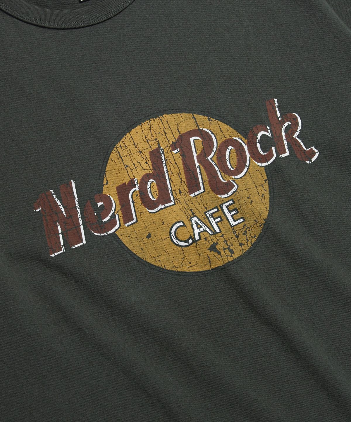 에스피오나지(ESPIONAGE) (Standard Fit) Nerd Rock Cafe Tee Vintage Black