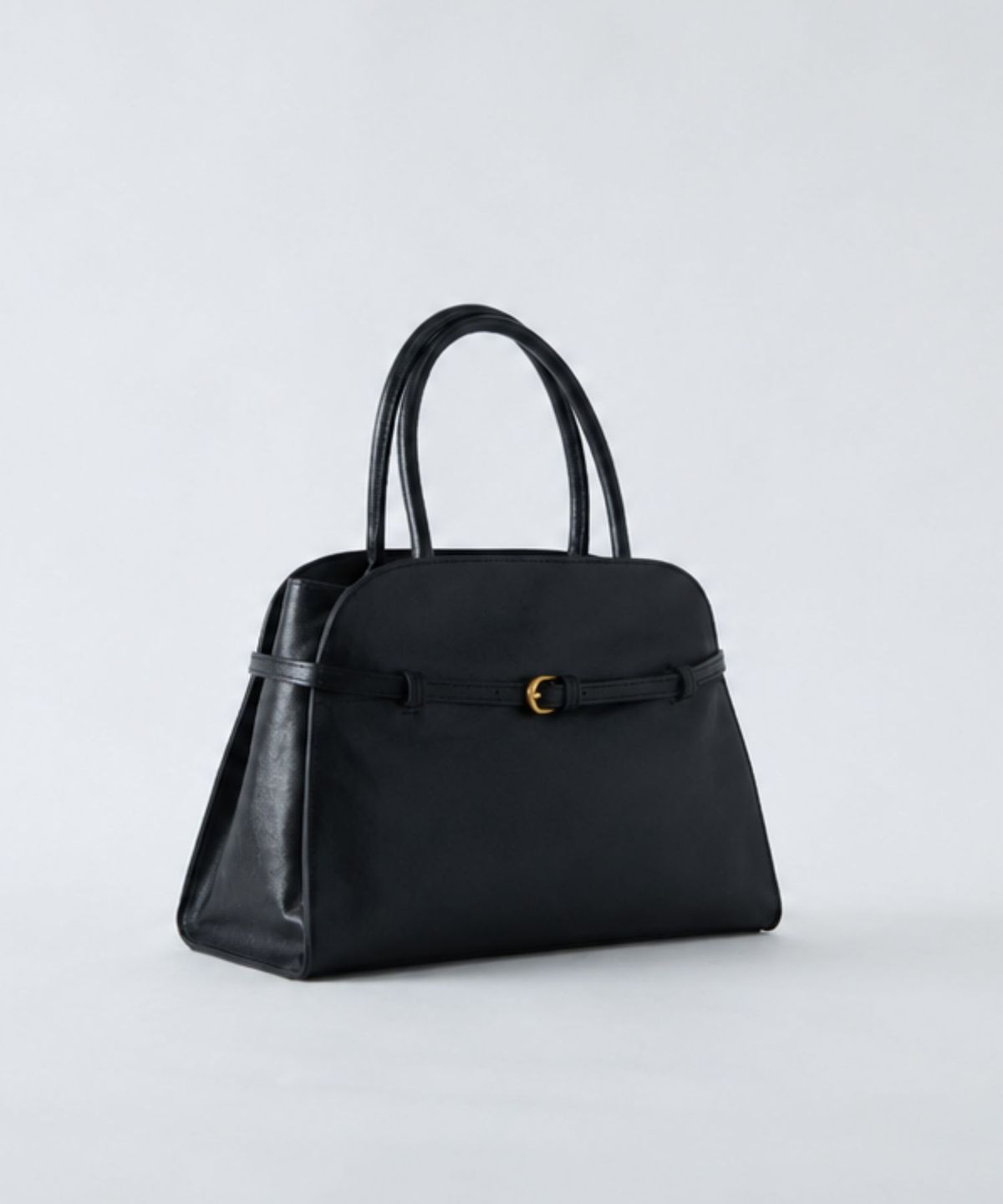 에코에(ECOE) e.c.o.e Heritage Buckle Bag - Midnight Black