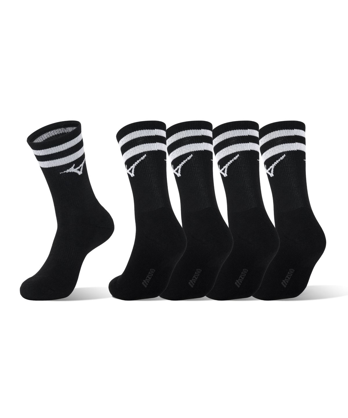 미즈노(MIZUNO) 링글 더블 쿠션 크루 5족 (3colors)