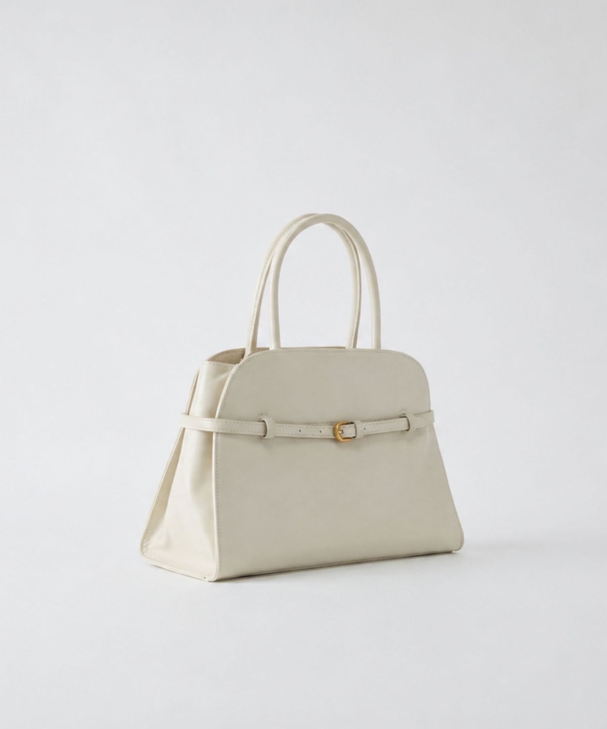 에코에(ECOE) e.c.o.e Heritage Buckle Bag - Oyster Ivory