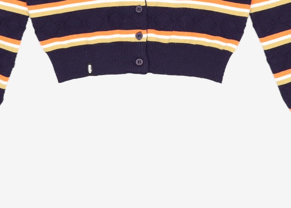 골라(GOLA) 스트라이프 가디건 W STRIPE CARDIGAN FREE