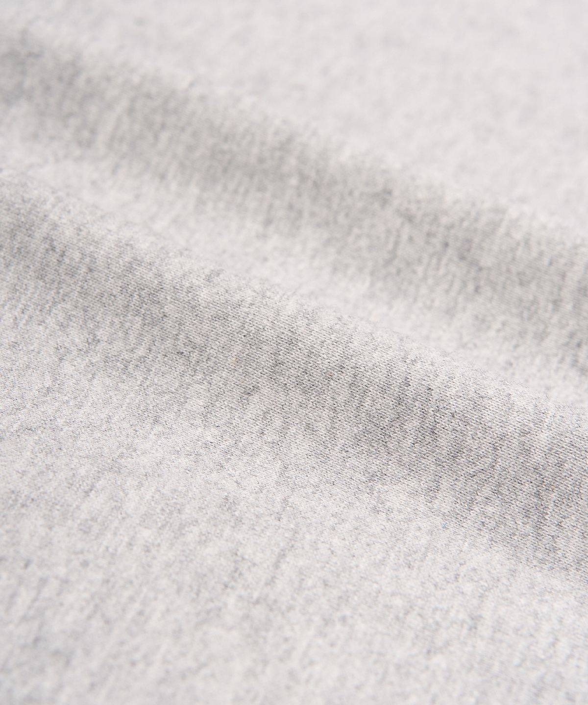 엑스컨테이너(EXCONTAINER) 슬리브 레이어드 크롭 하프 티셔츠 (MELANGE GREY)