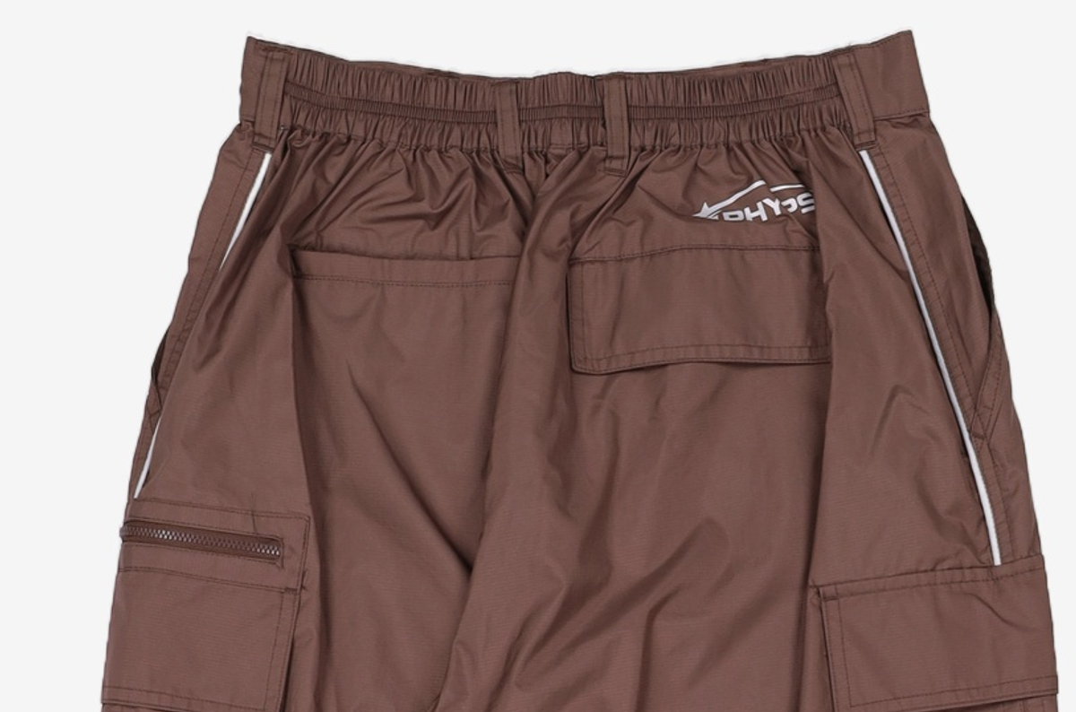 피지컬 디파트먼트(PHYSICAL DEPARTMENT) PIPING CARGO PANTS BROWN 3