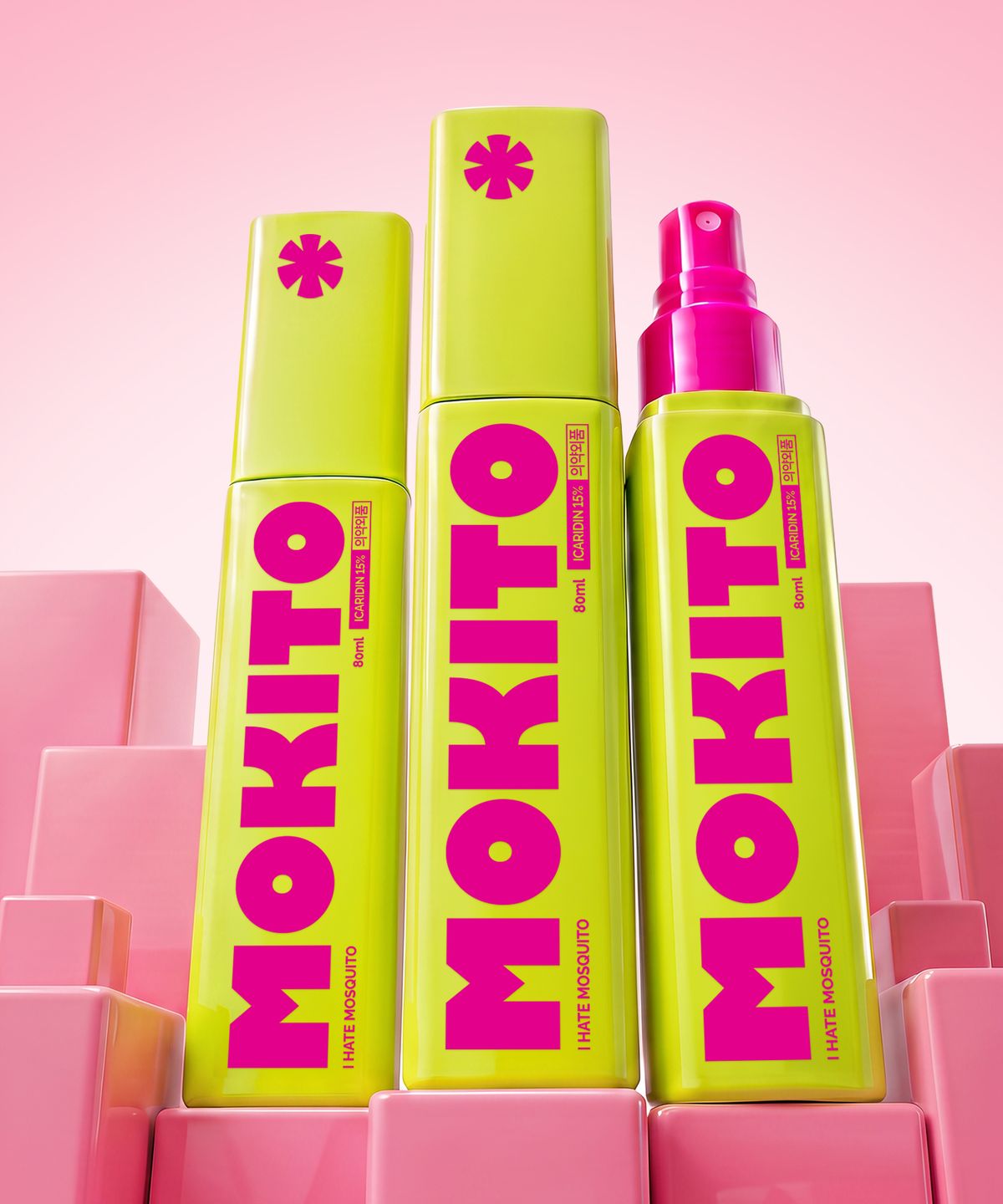 모키토(MOKITO) 모키토 모기기피제 스프레이 골드파인향 80ml 이카리딘 15%