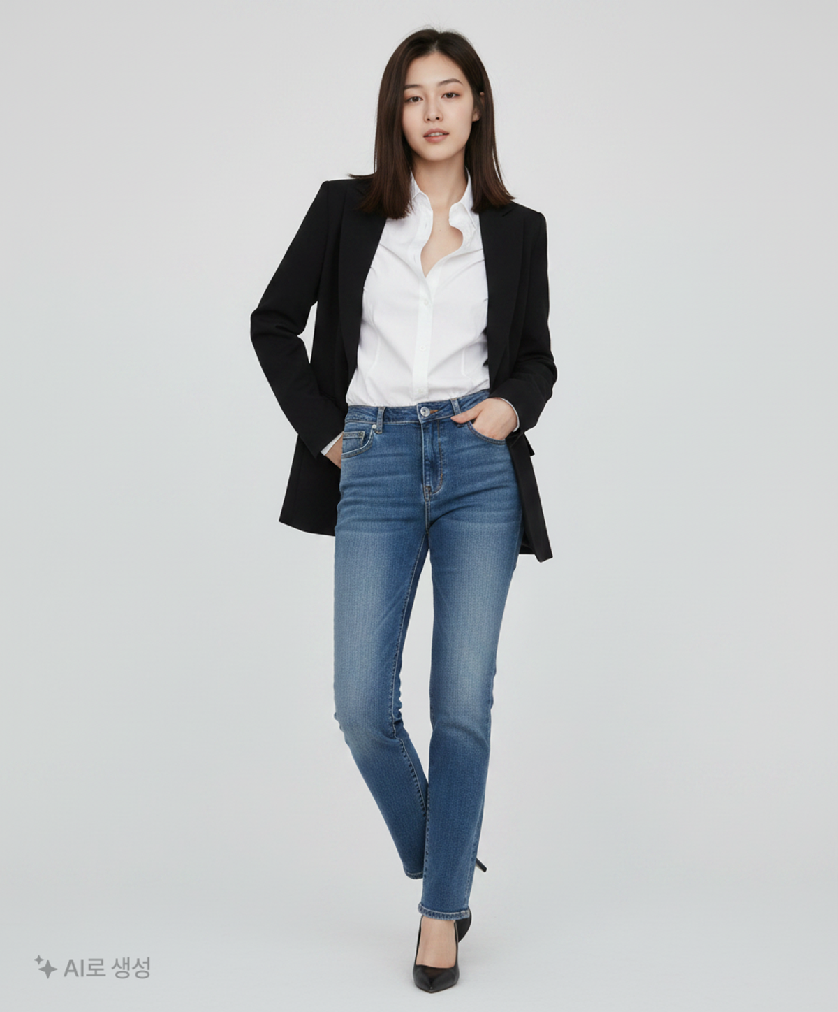 브랜디드(BRANDED) 청/데님 팬츠 32