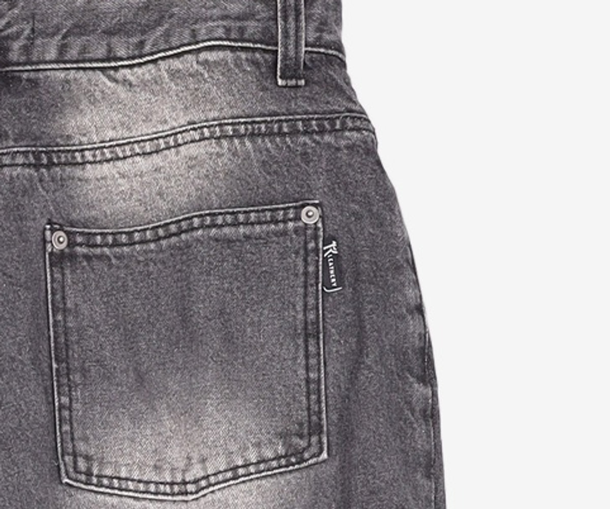 레더리(LEATHERY) 청/데님 팬츠 M