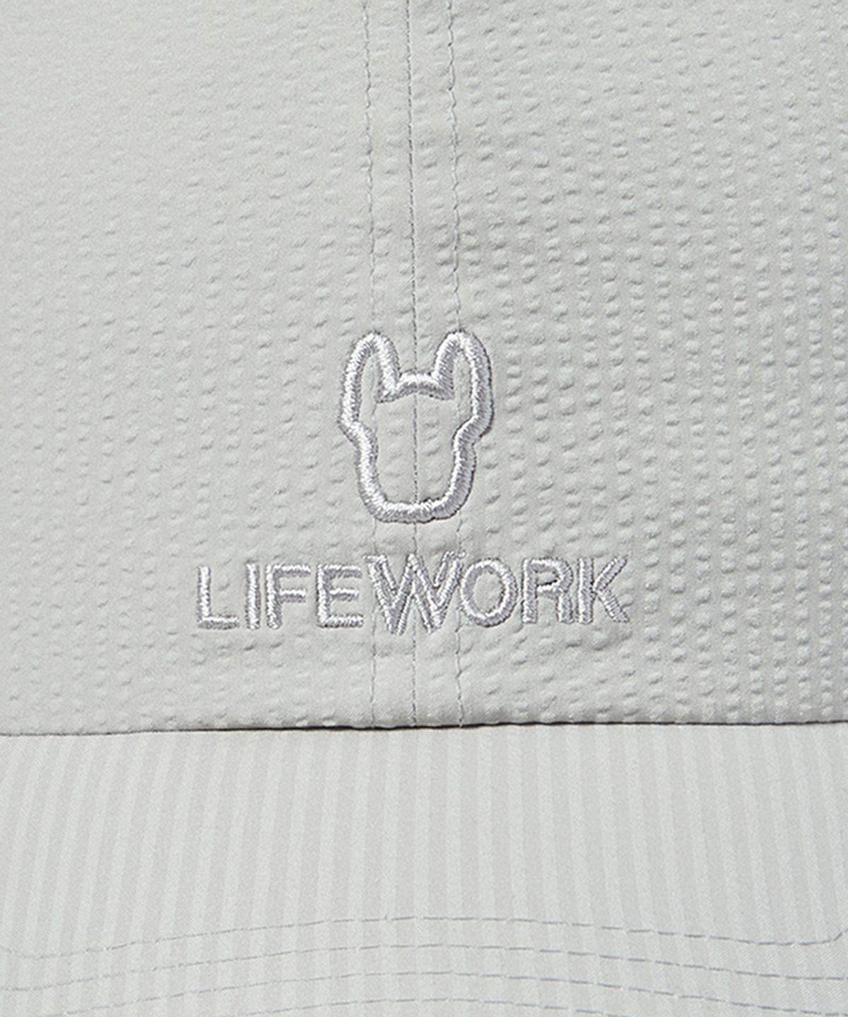 라이프워크(LIFEWORK) 시어서커 라독 로고 볼캡