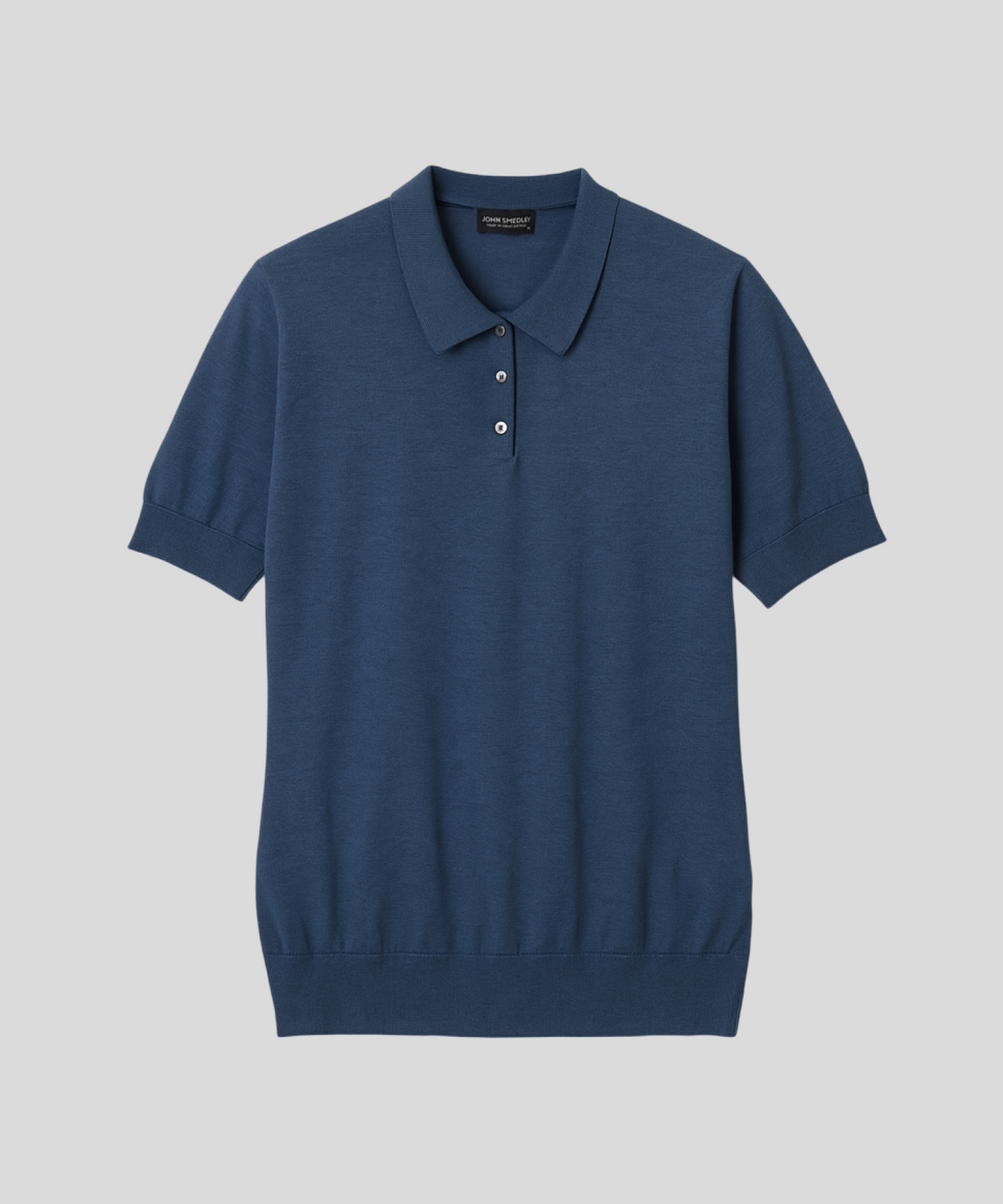 존 스메들리(JOHN SMEDLEY) PICNIC Classic Polo Shirt Sea Island Cotton Knit Heritage Col.1_9 Colors
