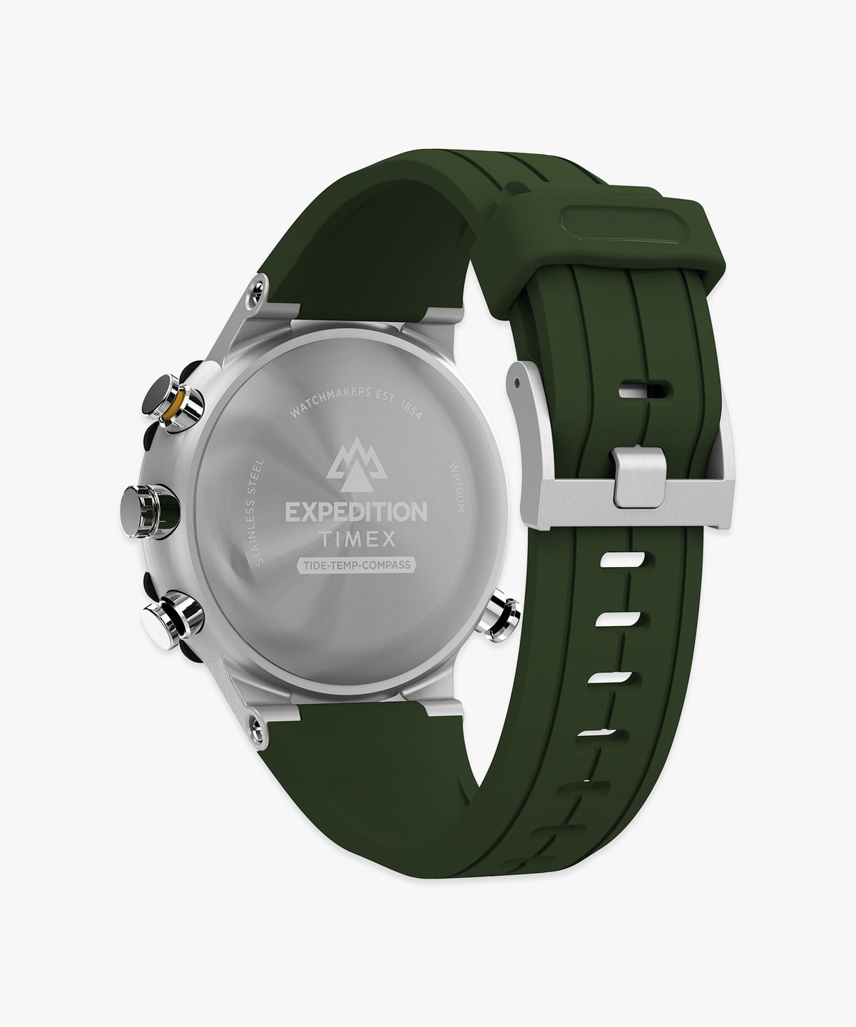 타이맥스(TIMEX) 익스페디션 조수 온도 나침반 탐험용 아웃도어시계 45mm