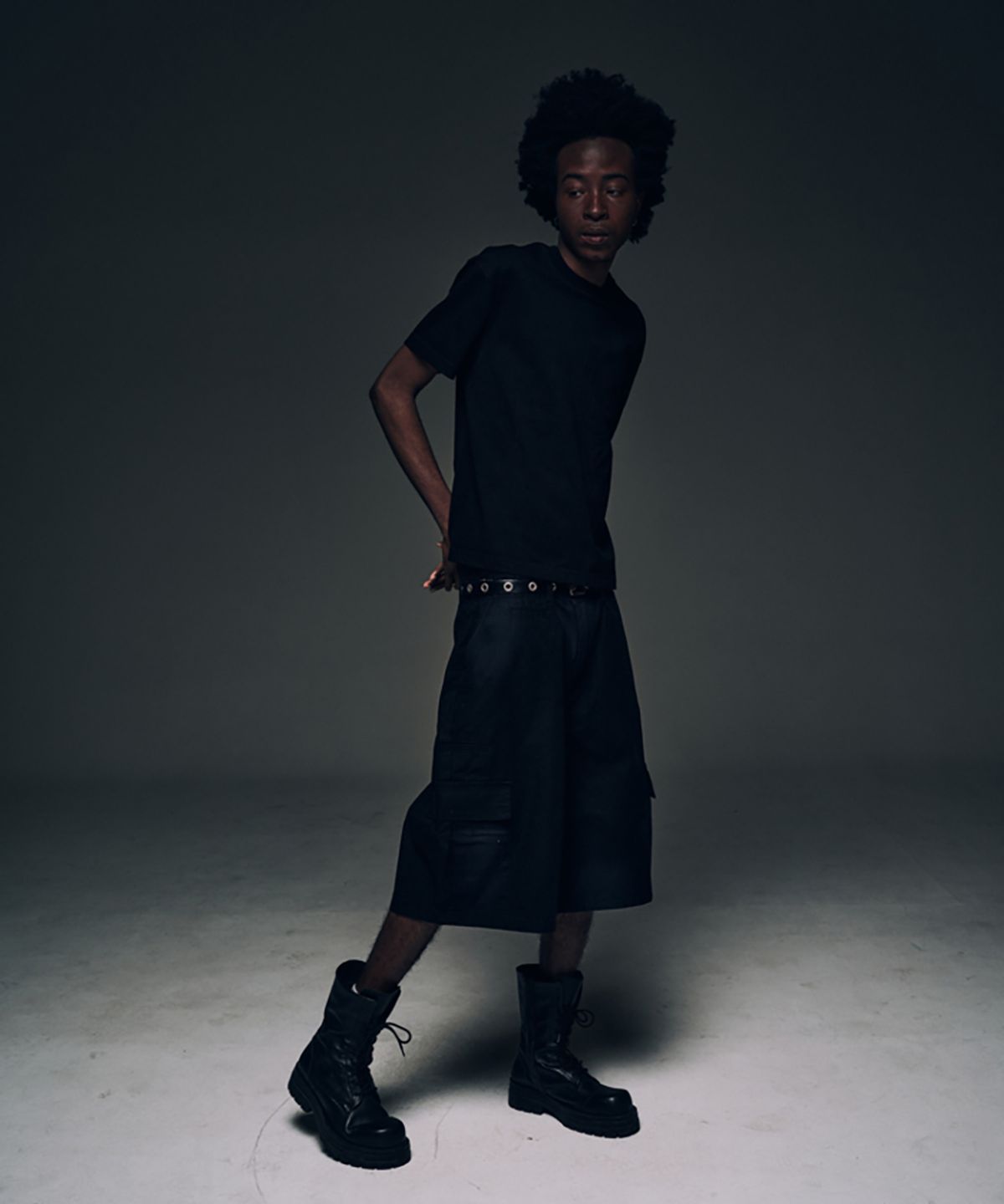 코너블레스(CORNERBLESS) RIPSTOP CARGO BERMUDA PANTS
