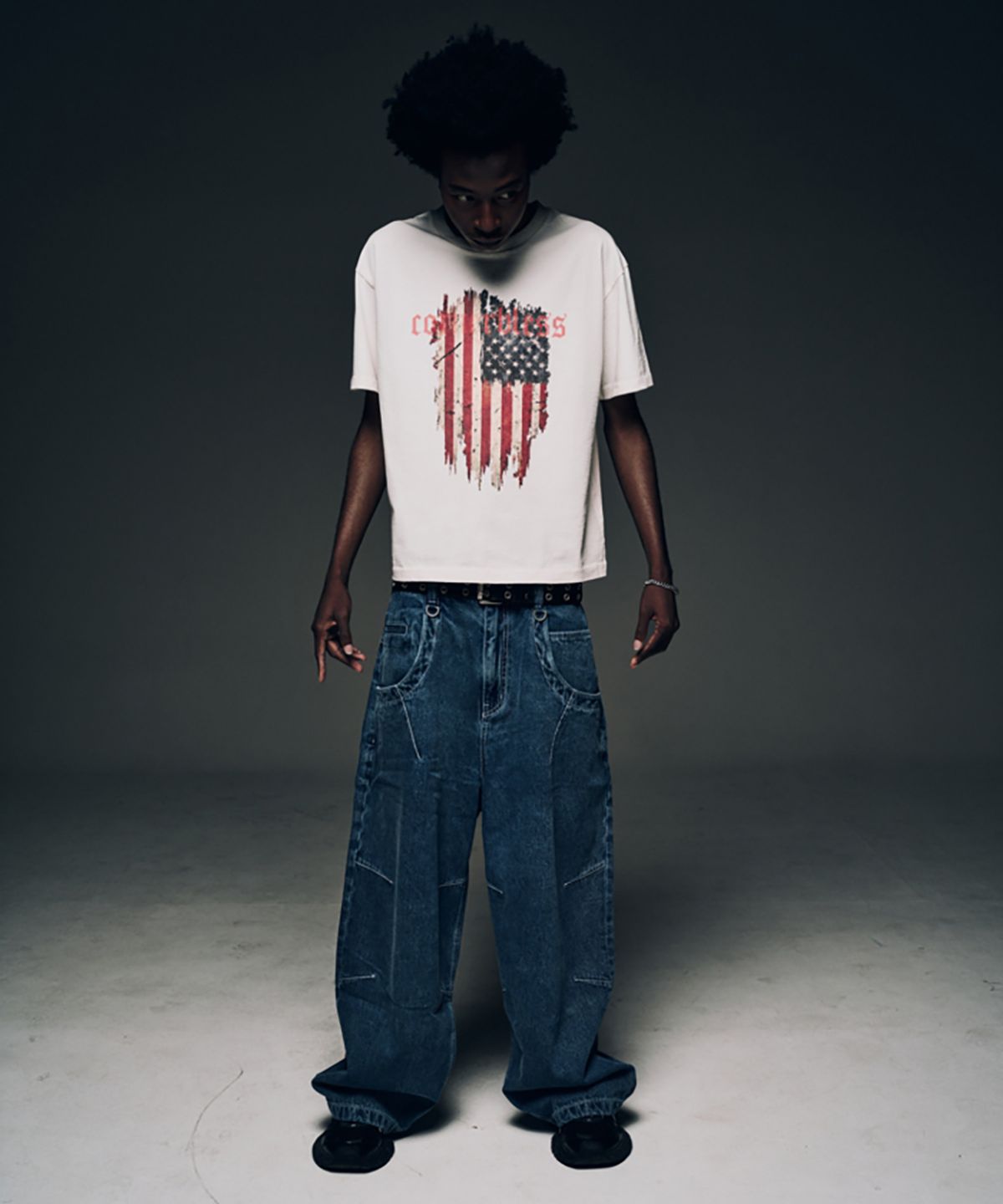 코너블레스(CORNERBLESS) ESSENTIAL LIGHT WIDE DENIM PANTS