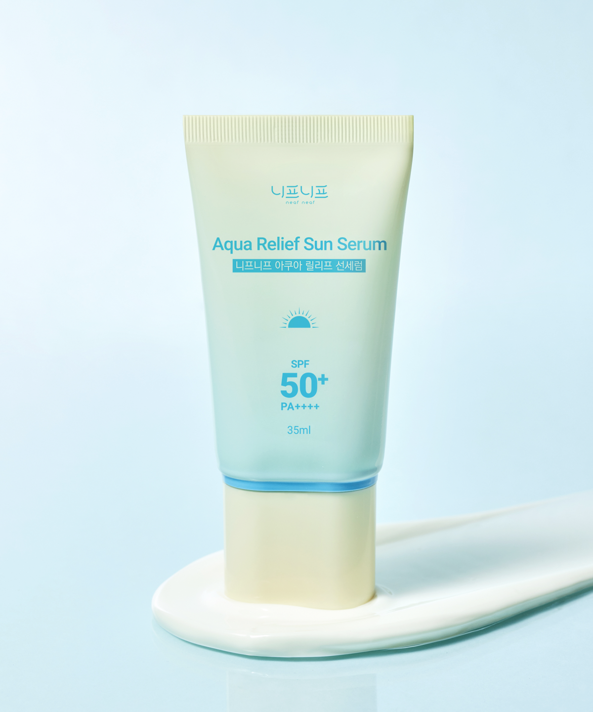 니프니프(NEAFNEAF) [2PACK] 아쿠아 릴리프 선세럼 35ml (+토너패드 2매입)