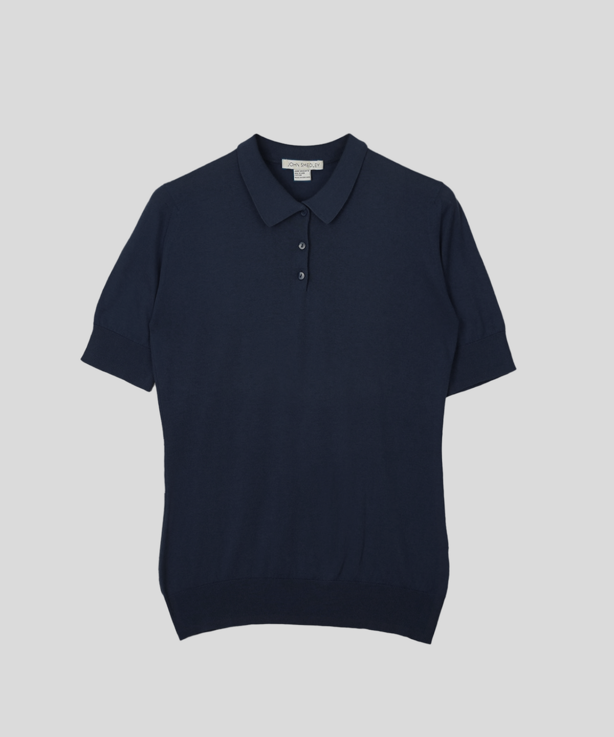 존 스메들리(JOHN SMEDLEY) PICNIC Classic Polo Shirt Sea Island Cotton Knit Heritage Col.3_8 Colors