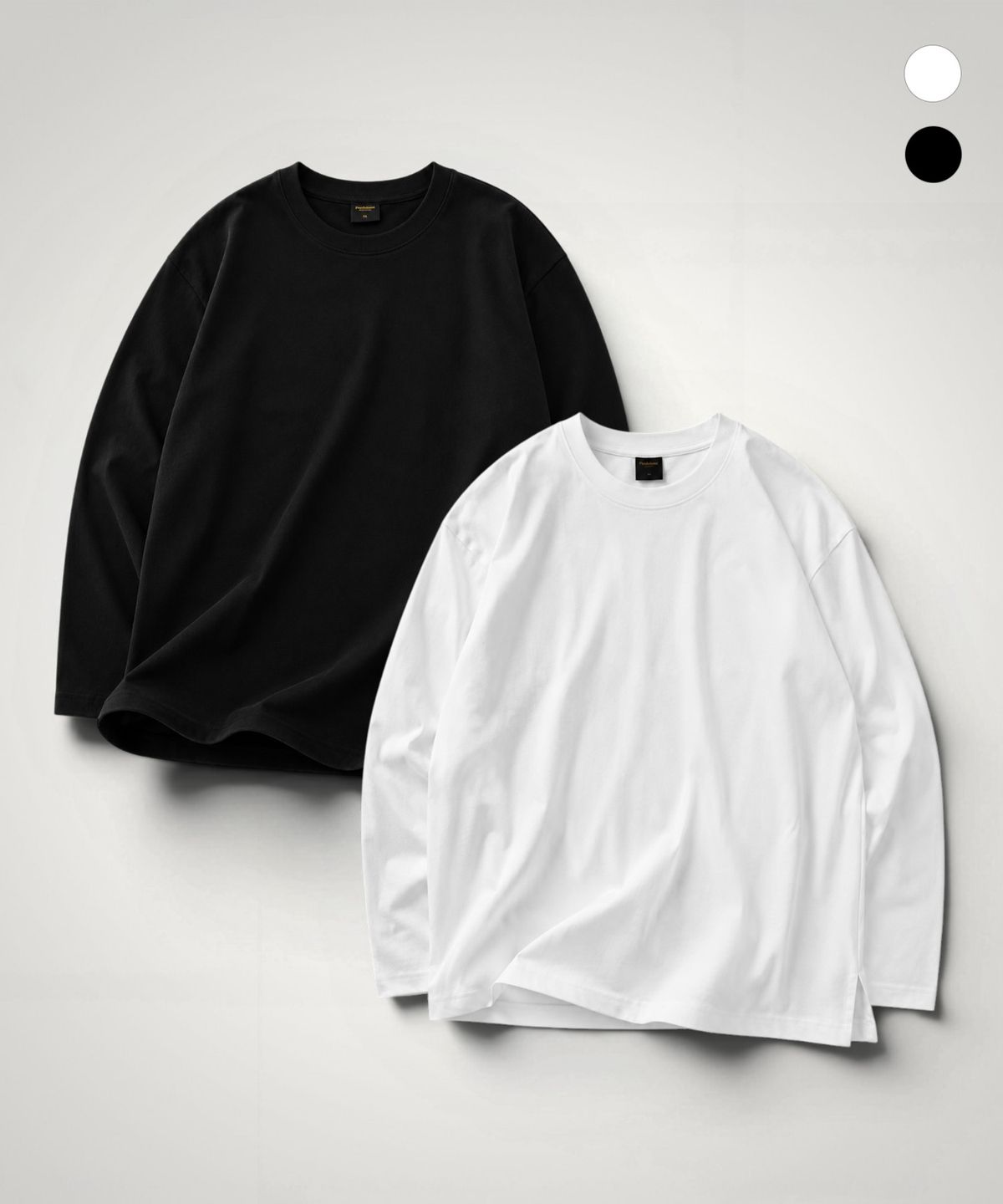 펜듈럼(PENDULUM) 에센셜 헤비 코튼 긴팔티  - 2TYPES (LR5TU570_LR5TU571)_2color
