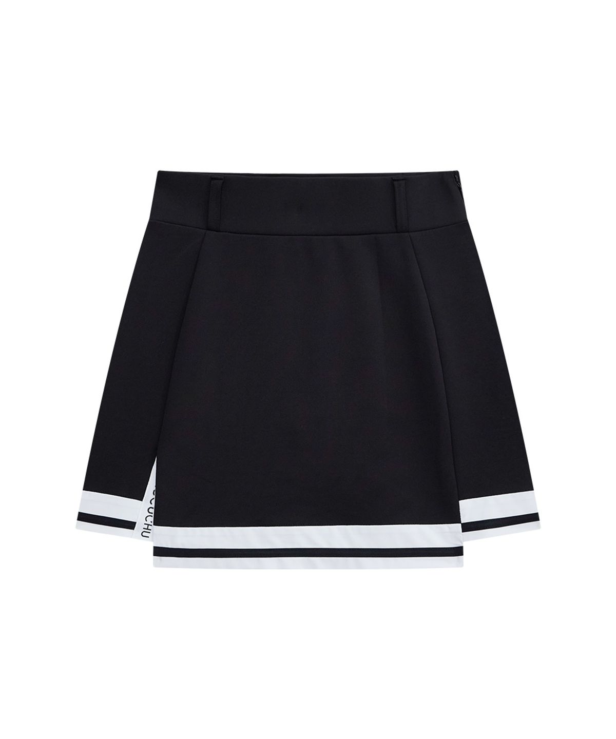 츄쿠츄(CHUCUCHU) 스윙 슬릿 스커트 (BLACK) CBFSS-SK007W
