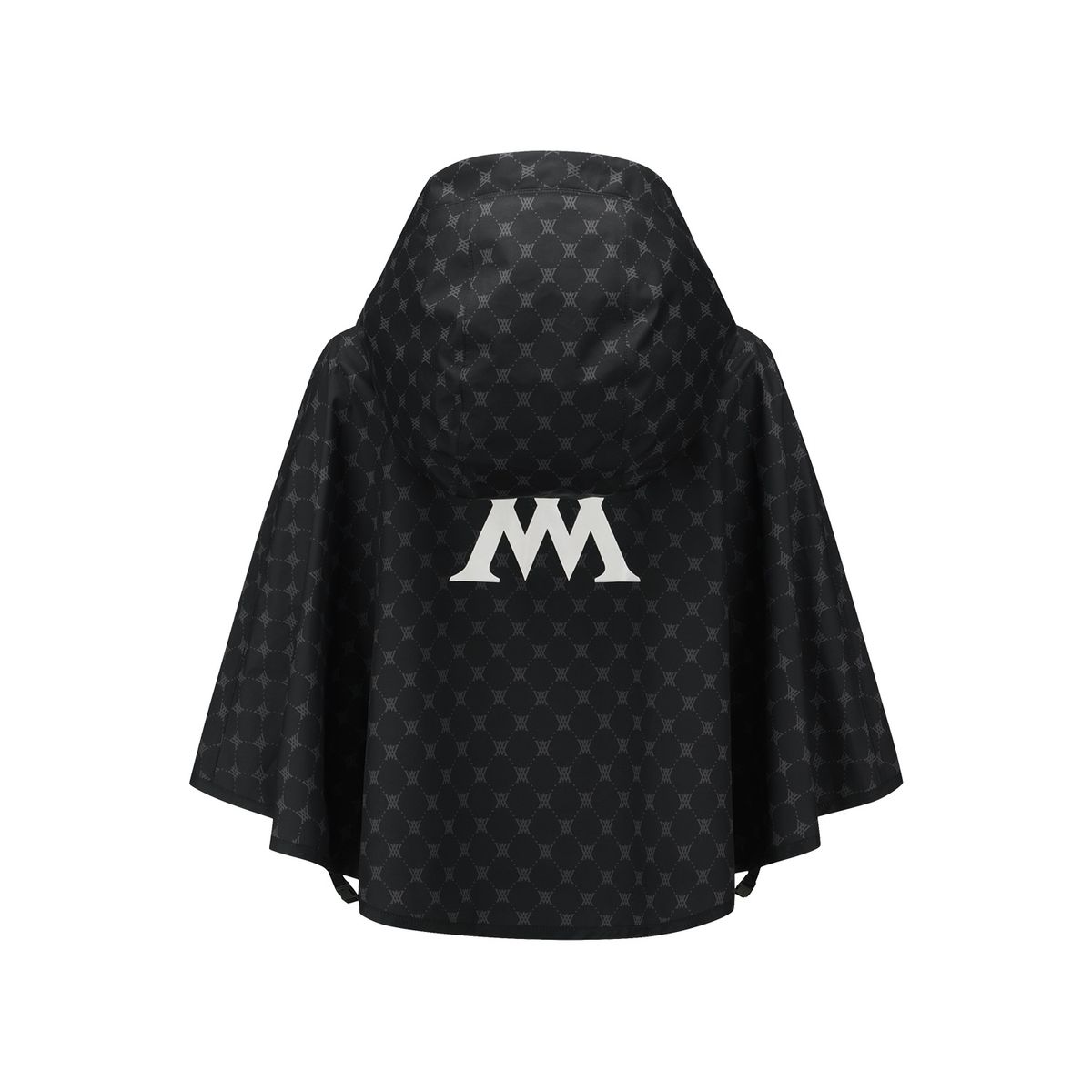 어뉴골프(ANEW GOLF) WOMEN LOGO DOT RAIN CAPE_BK