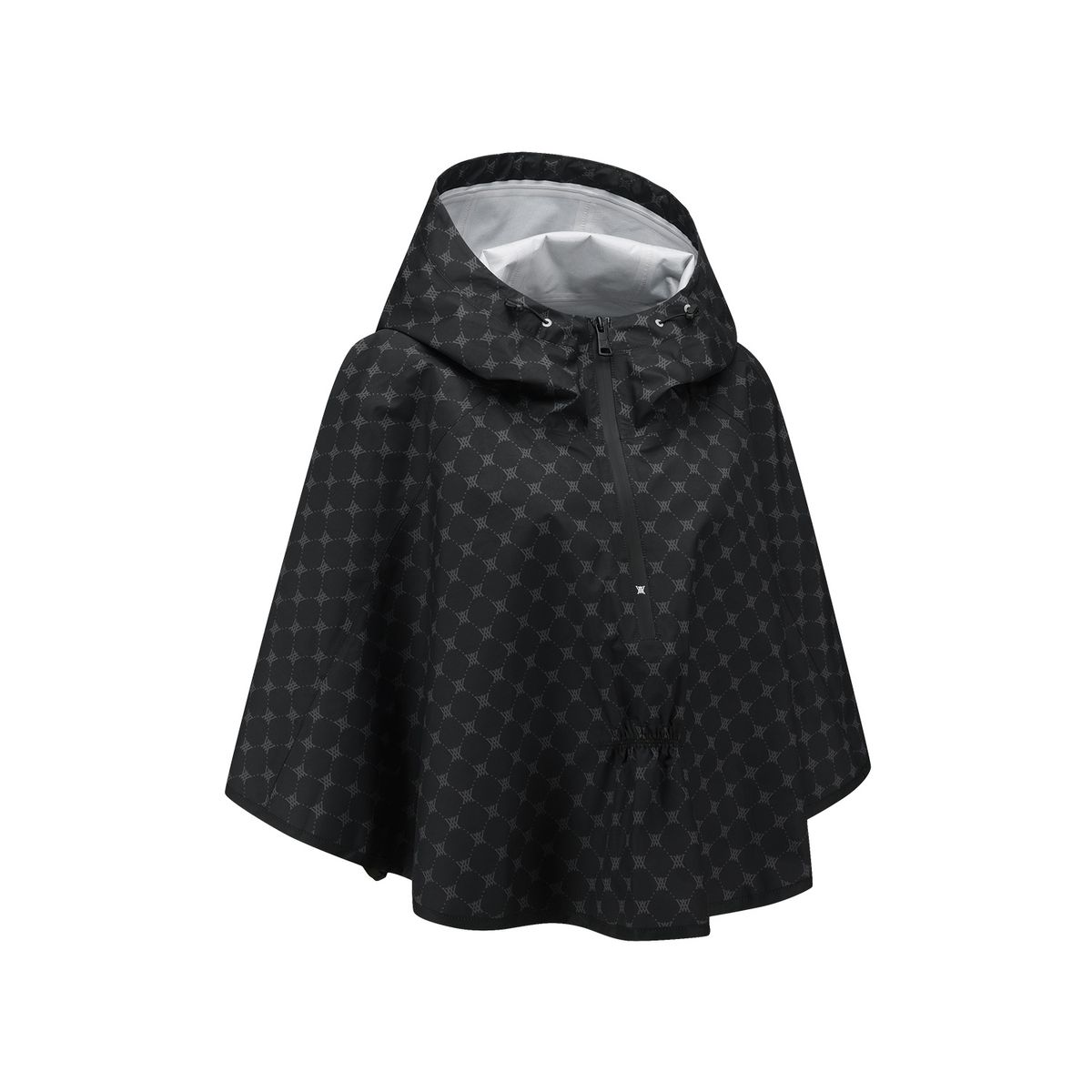 어뉴골프(ANEW GOLF) WOMEN LOGO DOT RAIN CAPE_BK