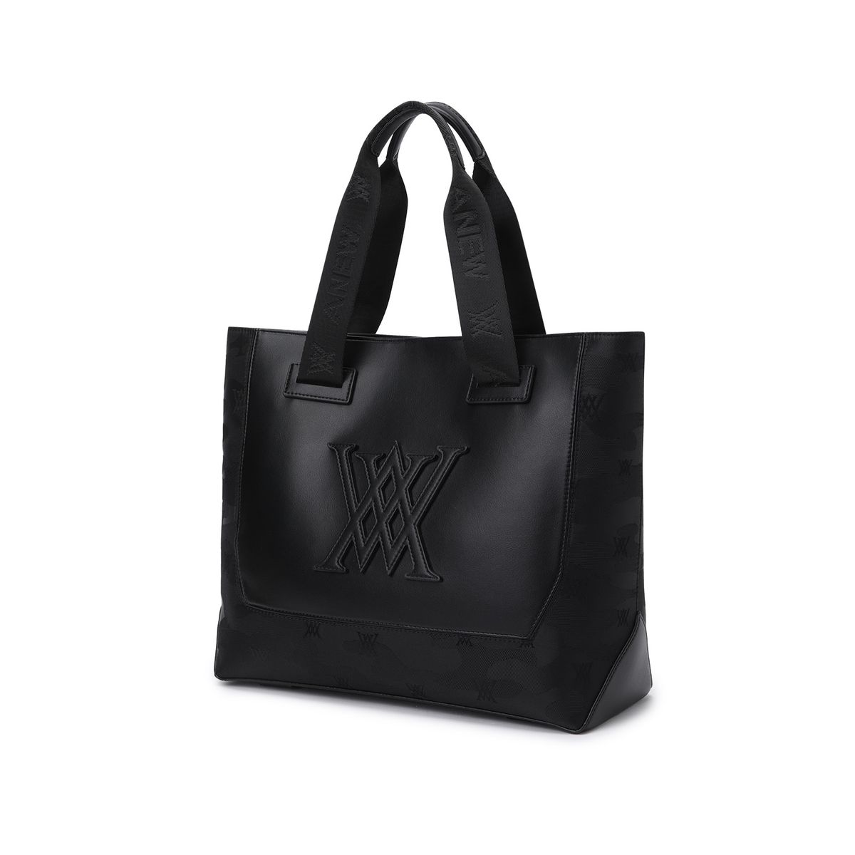 어뉴골프(ANEW GOLF) CAMO JACQUARD EASYBAG (SMALL)_BK