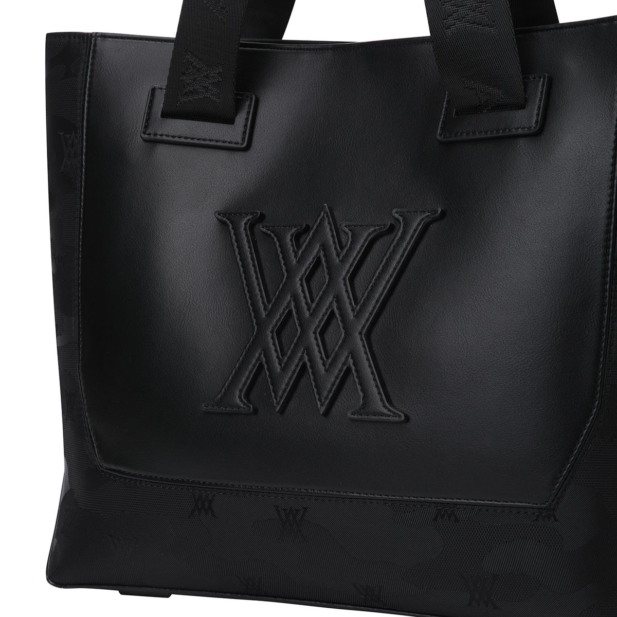 어뉴골프(ANEW GOLF) CAMO JACQUARD EASYBAG (SMALL)_BK