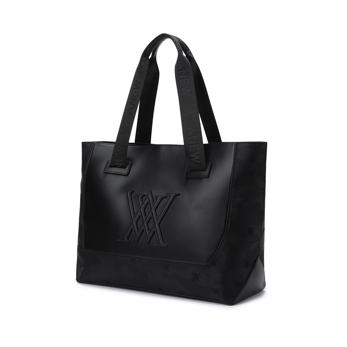 어뉴골프(ANEW GOLF) CAMO JACQUARD EASYBAG (LARGE)_BK