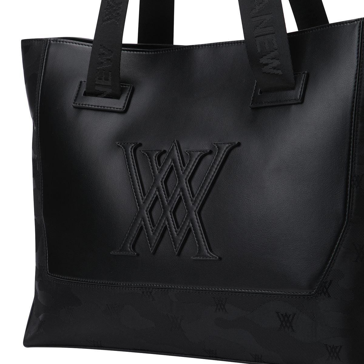 어뉴골프(ANEW GOLF) CAMO JACQUARD EASYBAG (LARGE)_BK