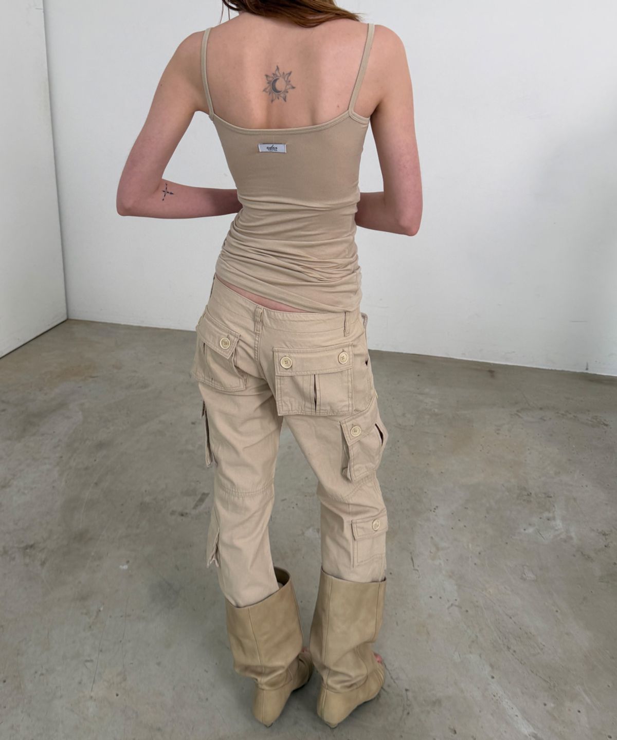 오도어(ODOR) Range cargo pants - Beige