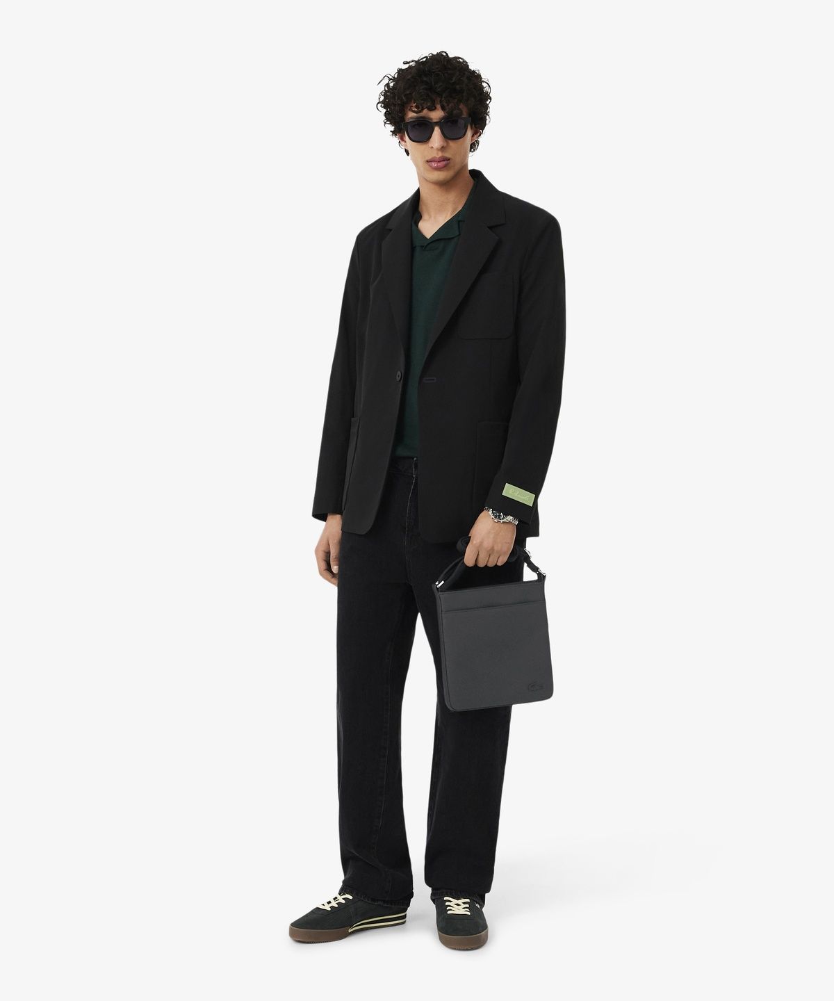 라코스테(LACOSTE) 남성 멘즈클래식 플랫 크로스백 NH5191H56G 000