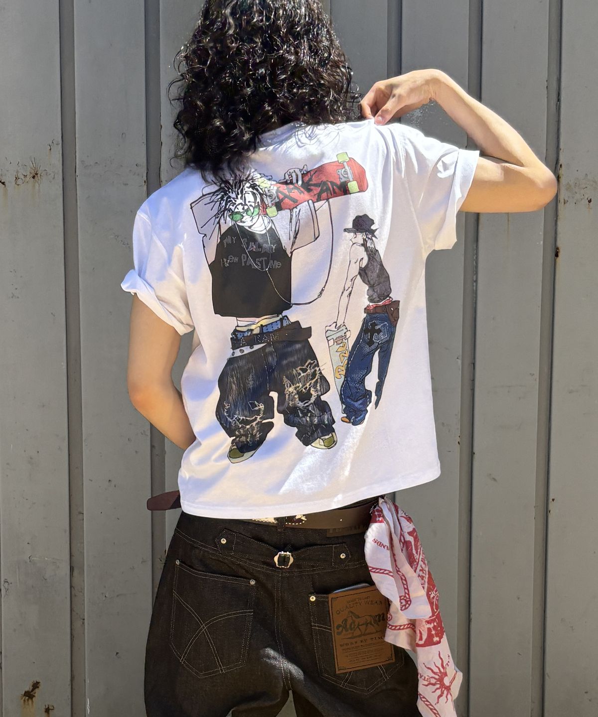 아캄(AAKAM) ChaCha CROS2 Half Top (White)