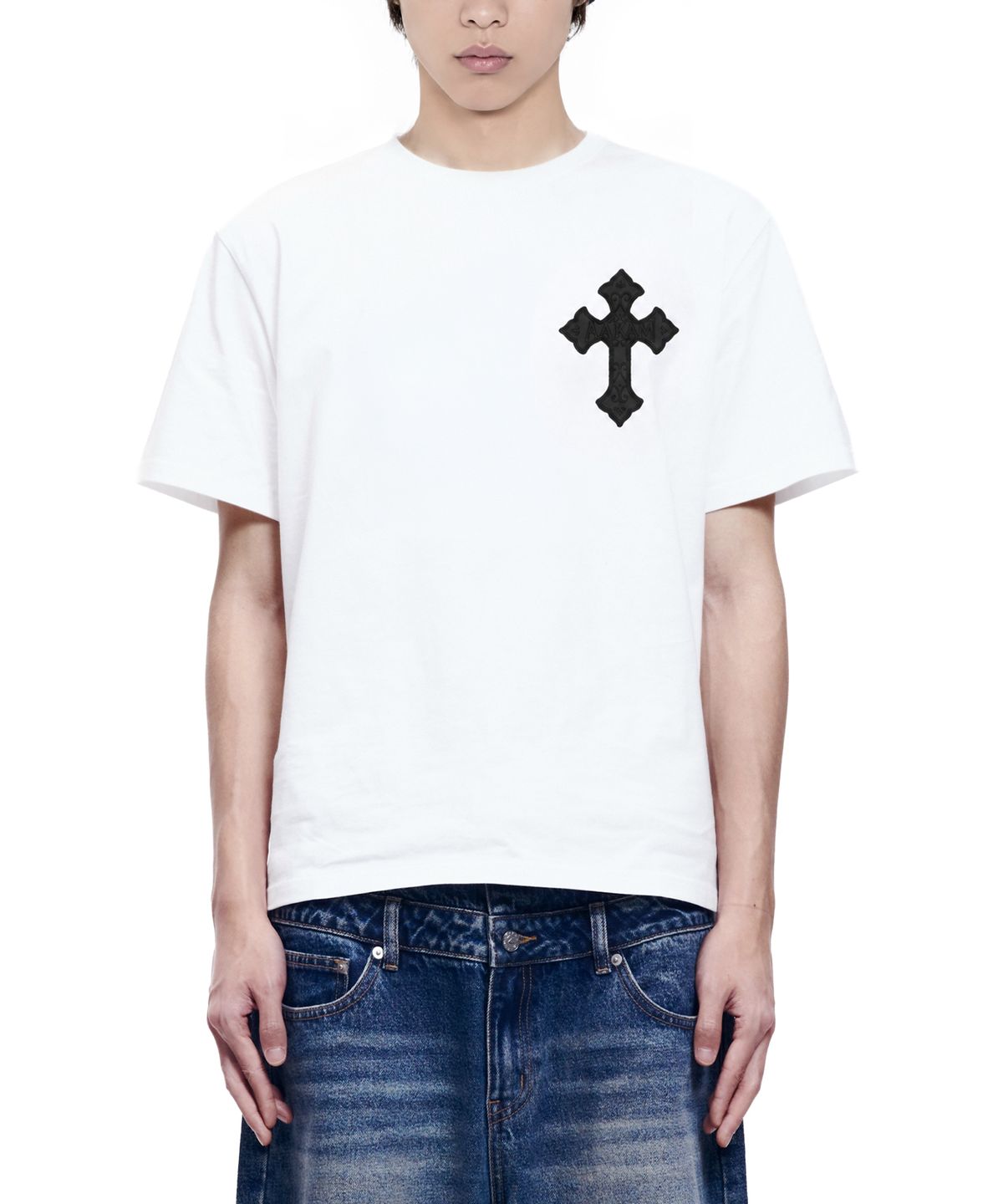 아캄(AAKAM) ChaCha CROS2 Half Top (White)