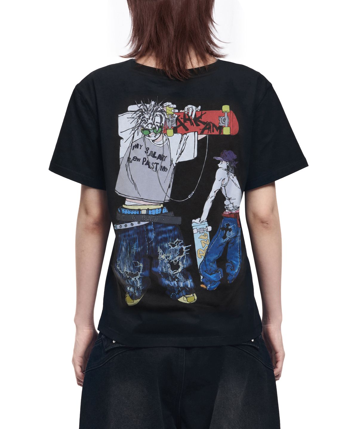아캄(AAKAM) ChaCha CROS2 Half Top (Black)